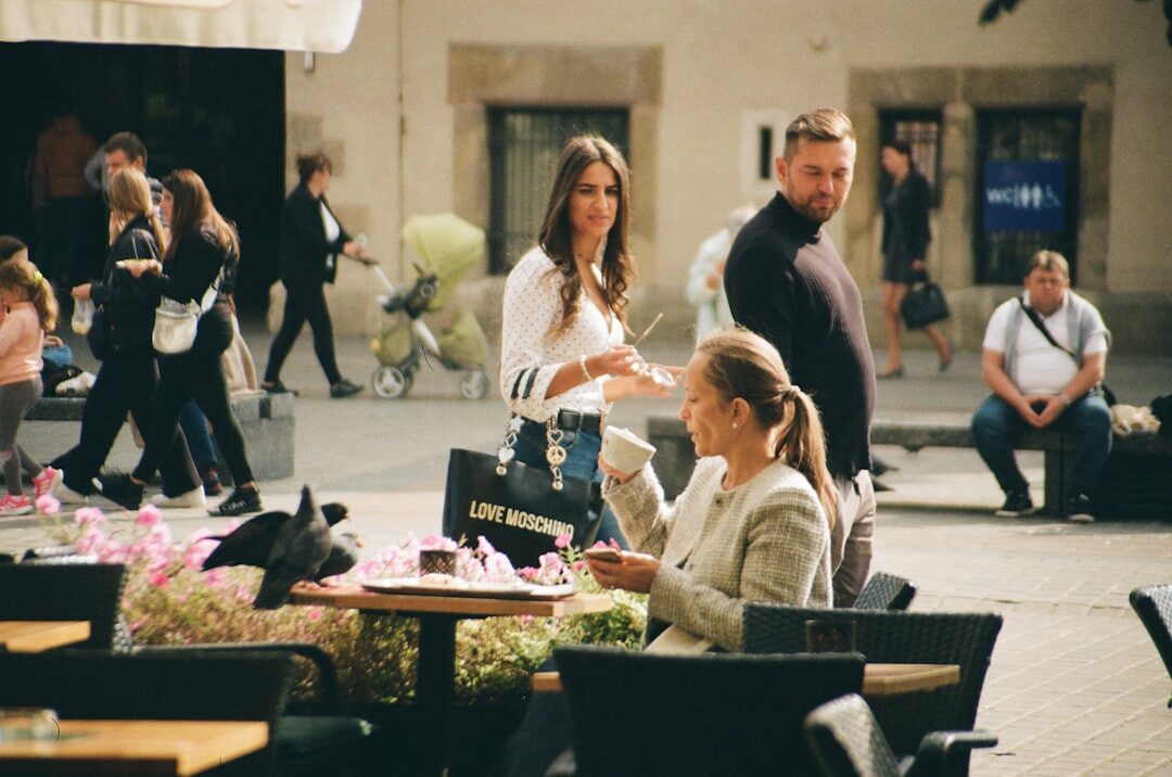 Two European professionals engaged in a deep interview conversation